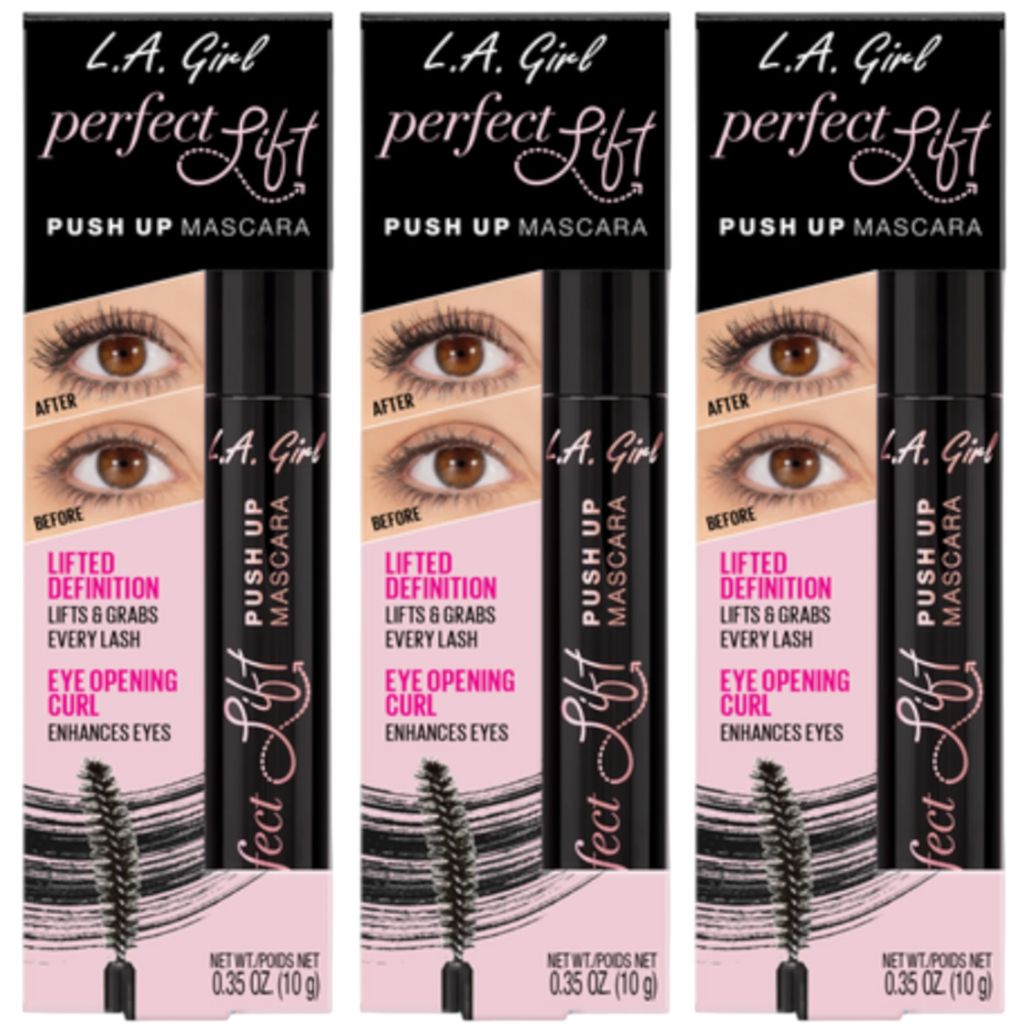 Máscara de Pestañas Perfect Lift L.A. Girl | Cosmeticos al por Mayor