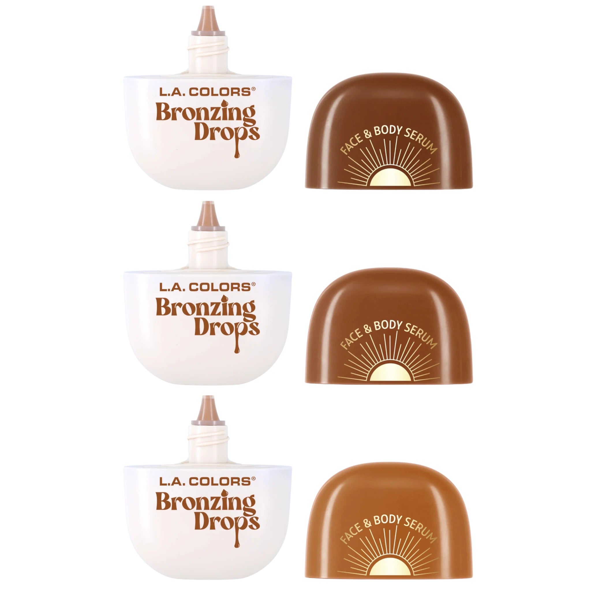 Bronceador para Rostro y Cuerpo L.A. Colors | Cosméticos al por Mayor
