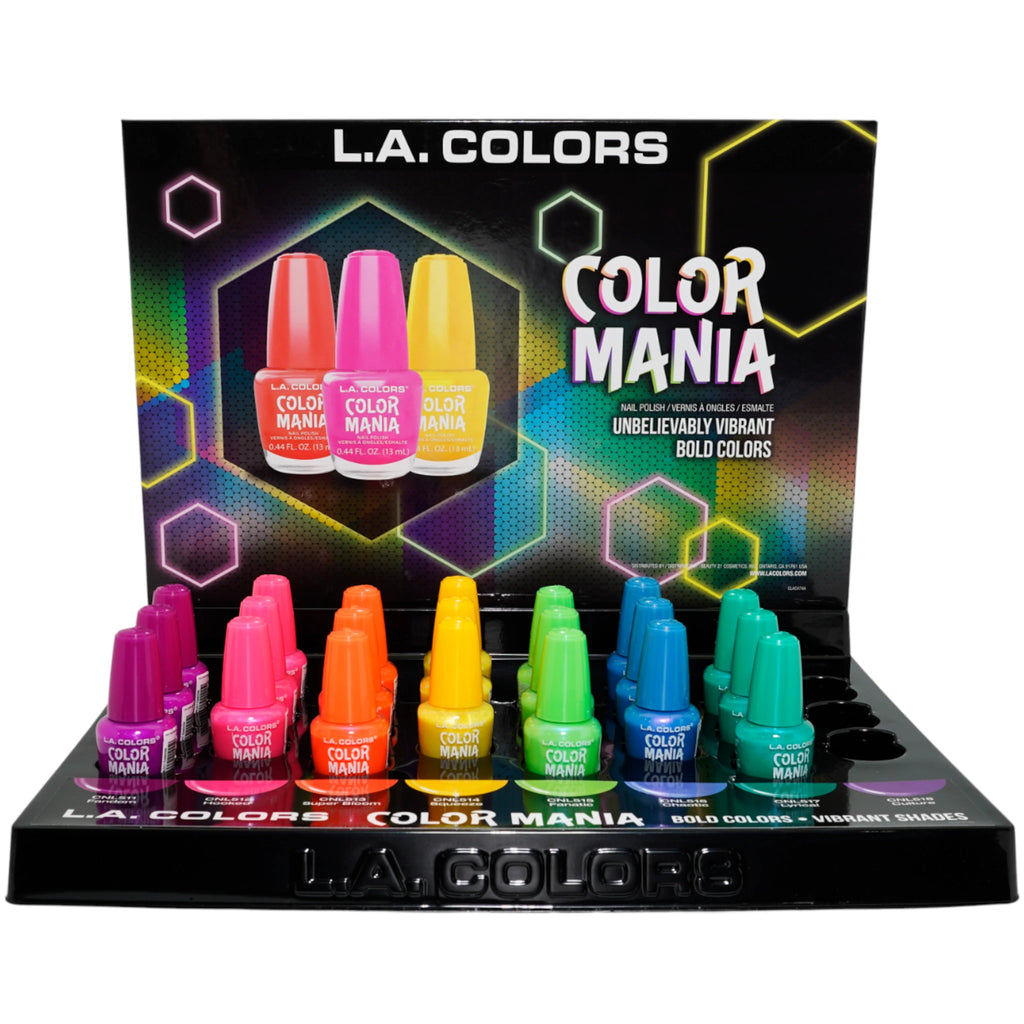 Esmalte de Uñas Color Mania L.A. Colors | Cosméticos al por Mayor