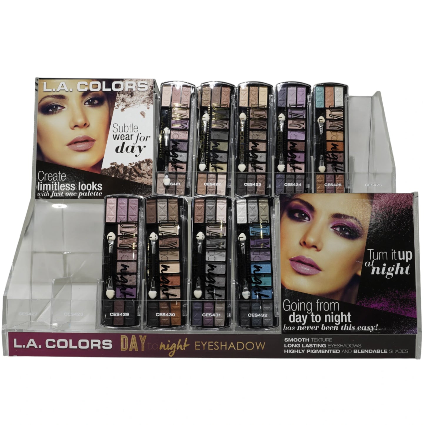  Sombras Para Dia y Noche - L.A. Colors | Cosméticos al por Mayor  
