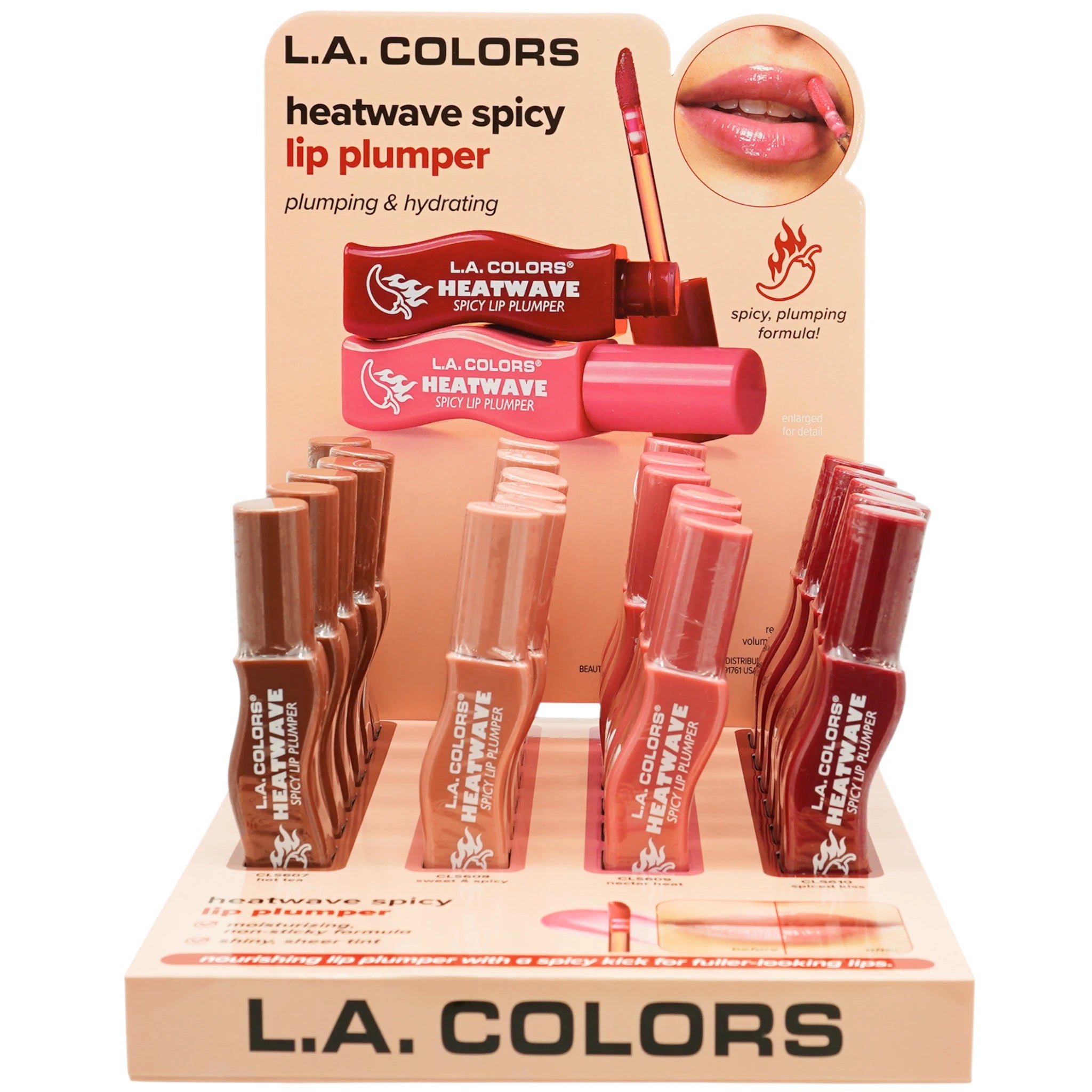 Brillo Voluminizador Heatwave Spicy L.A. Colors | Cosméticos al por Mayor