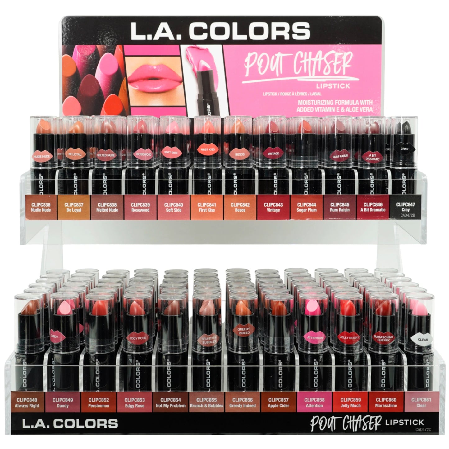 Lápiz Labial Pout Chaser - L.A. Colors | Cosméticos al por Mayor