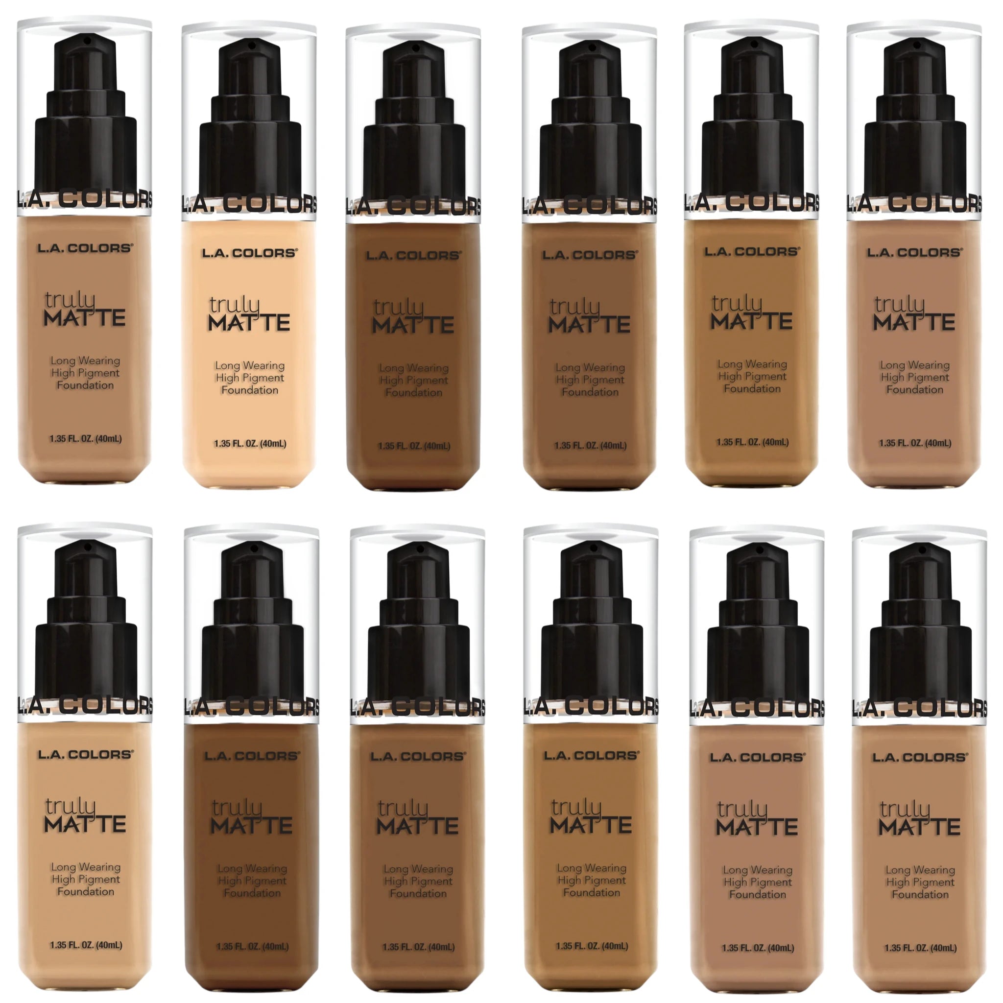 Base Truly Matte - L.A. Colors | Cosméticos al por Mayor