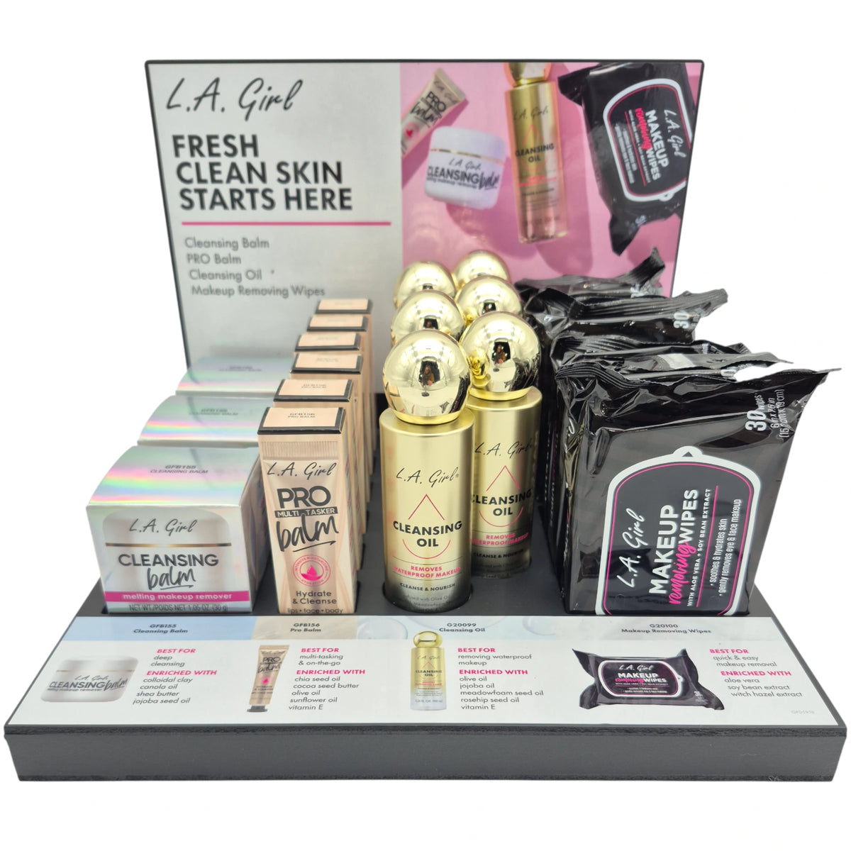 Sets Fresh Clean Skin Starts Here L.A. Girl | Cosméticos al por Mayor