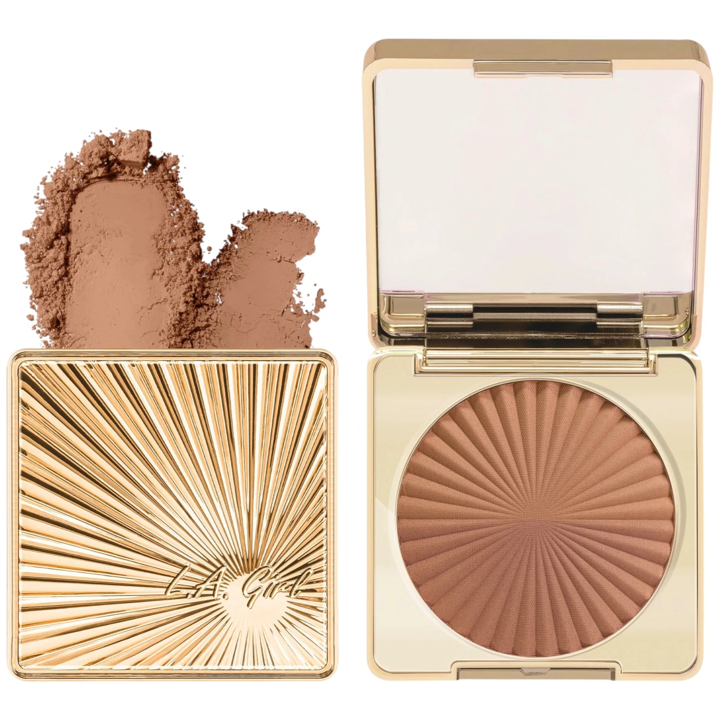 Dúo de Bronceador Mate y Iluminador L.A. Girl | Cosméticos al por Mayor