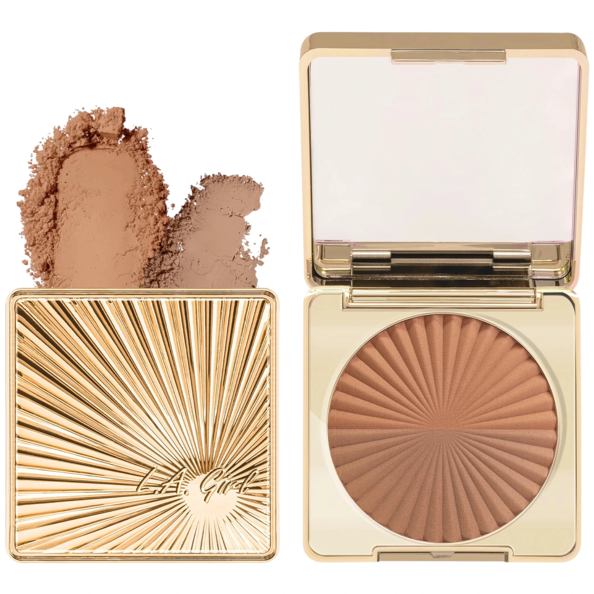 Dúo de Bronceador Mate y Iluminador L.A. Girl | Cosméticos al por Mayor