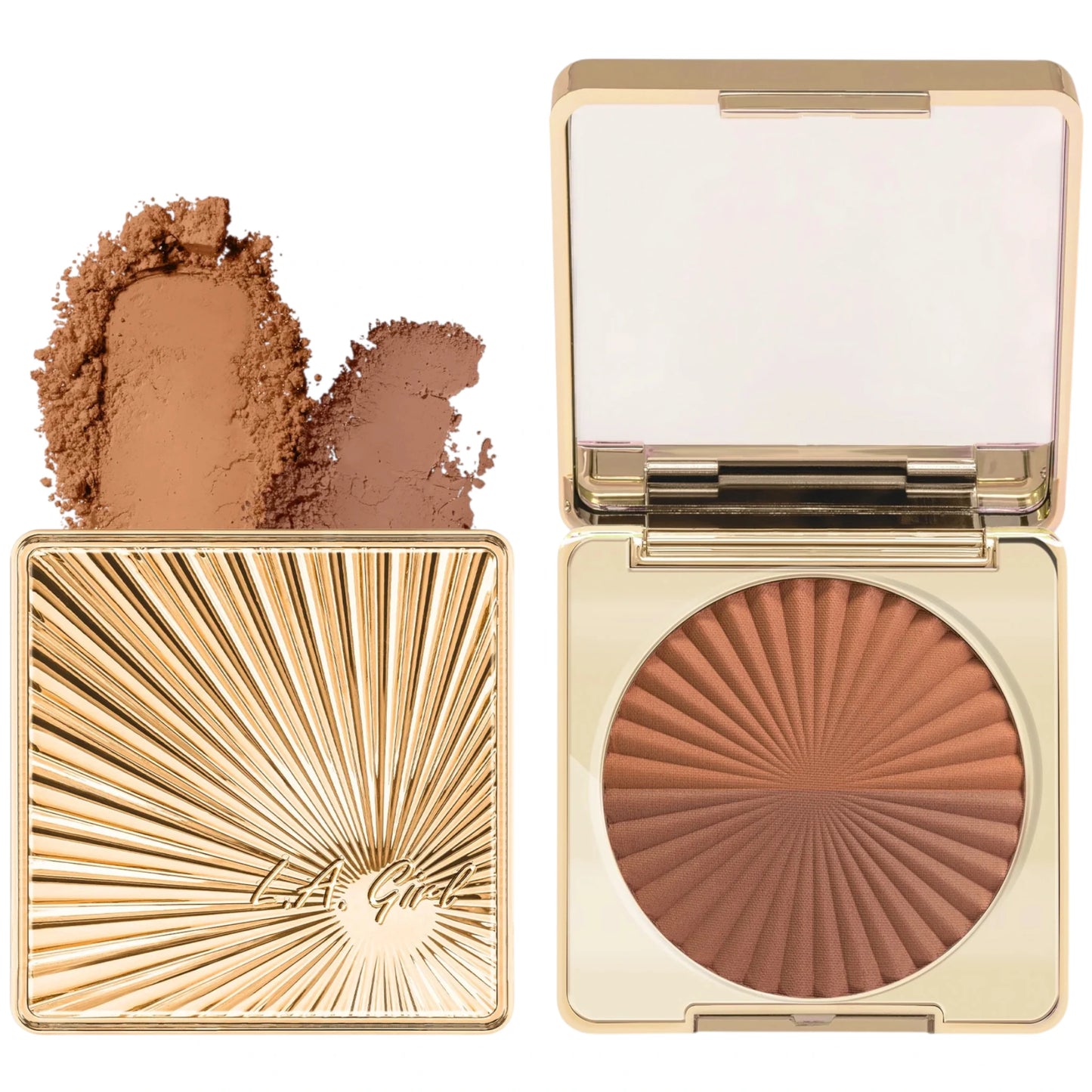 Dúo de Bronceador Mate y Iluminador L.A. Girl | Cosméticos al por Mayor