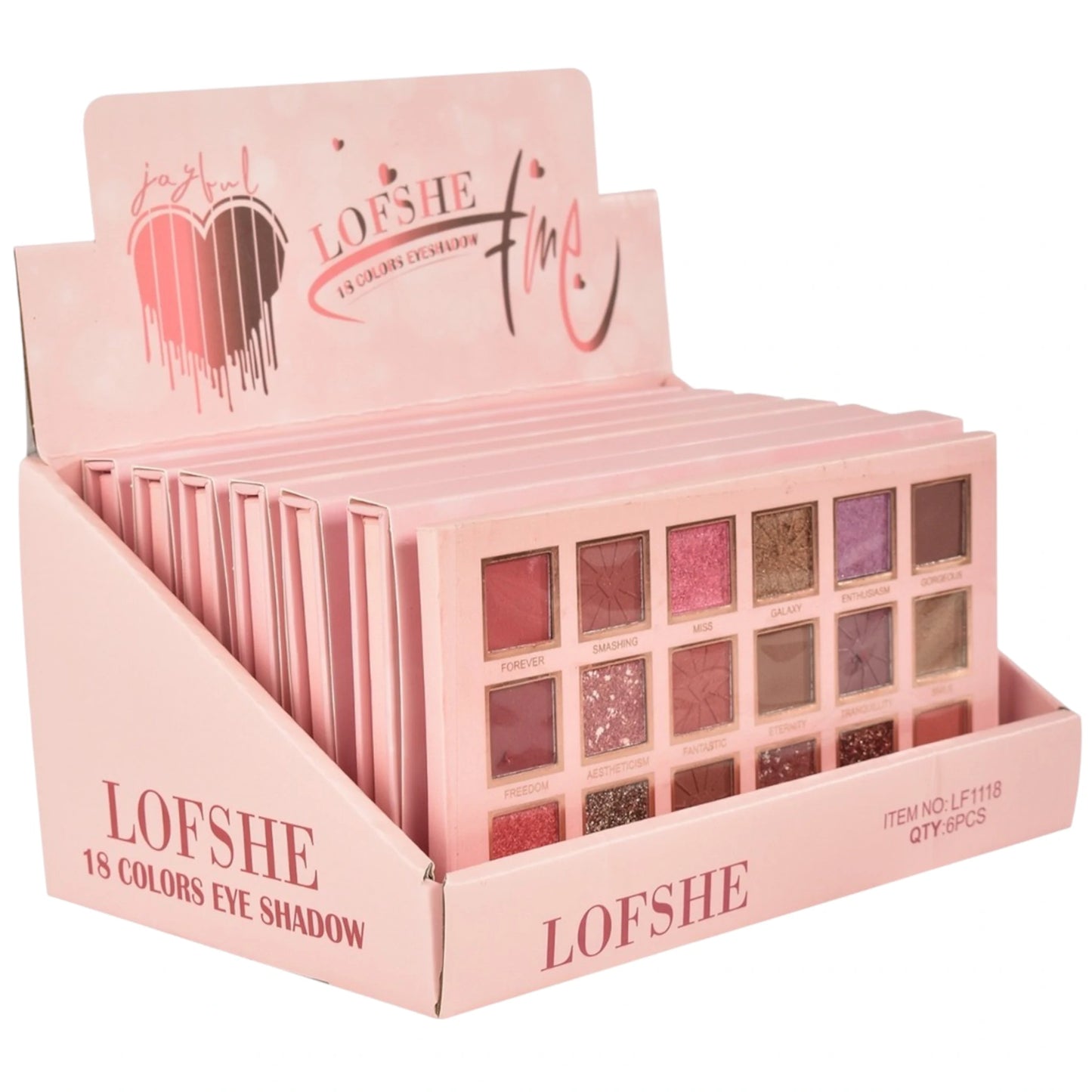 Sombra de Ojos 18 Colores - Lofshe  | Cosméticos al por Mayor
