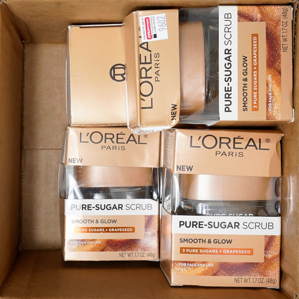 Exfoliante de Azúcar Semillas de Uva Loreal | Cosméticos al por Mayor