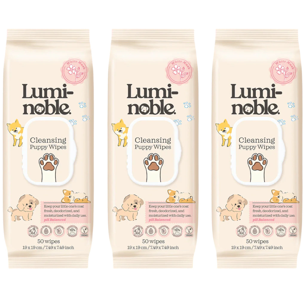 Toallitas Limpiadoras Puppy Lumi-Noble | Cosméticos al por Mayor