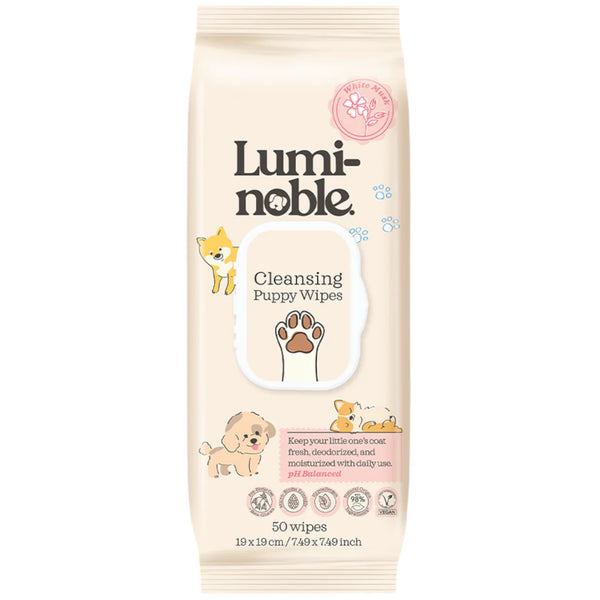 Toallitas Limpiadoras Puppy Lumi-Noble | Cosméticos al por Mayor