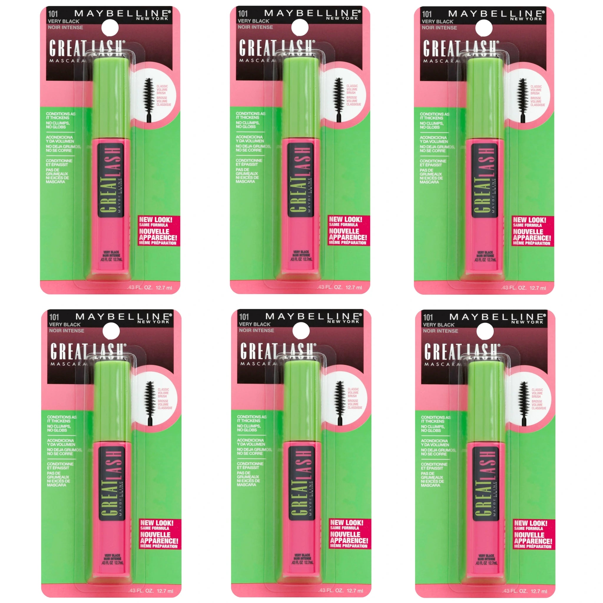 Máscara de Pestañas Great Lash #101 Maybelline | Cosméticos al por Mayor