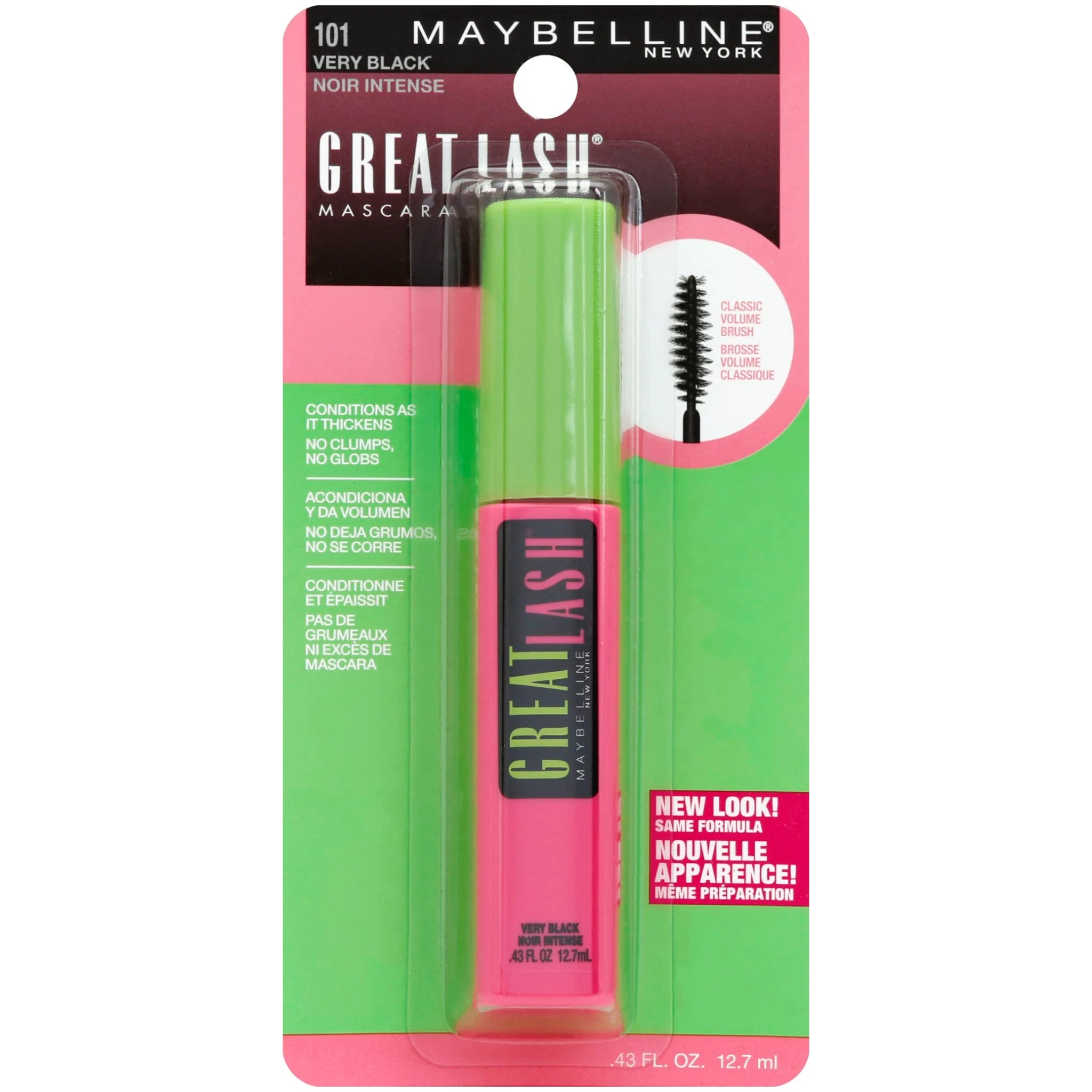 Máscara de Pestañas Great Lash #101 Maybelline | Cosméticos al por Mayor