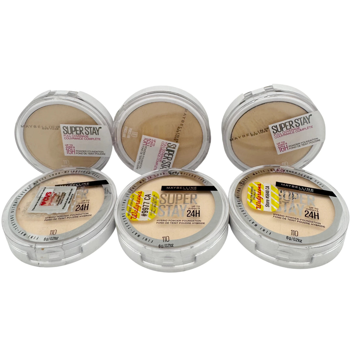 Base de Maquillaje en Polvo Compacto Maybelline | Cosméticos al por Mayor