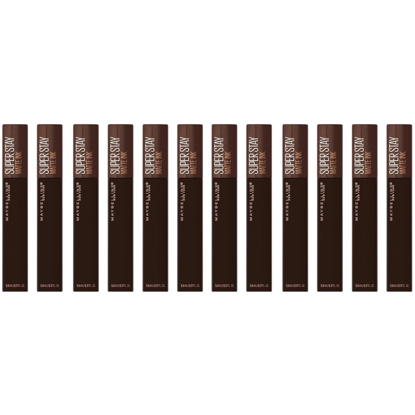 Labial Líquido Superstay Matte Ink #180 Espresso Enthusiast Maybelline - Venta al por Mayor 12 Unidades (MAYINK280)