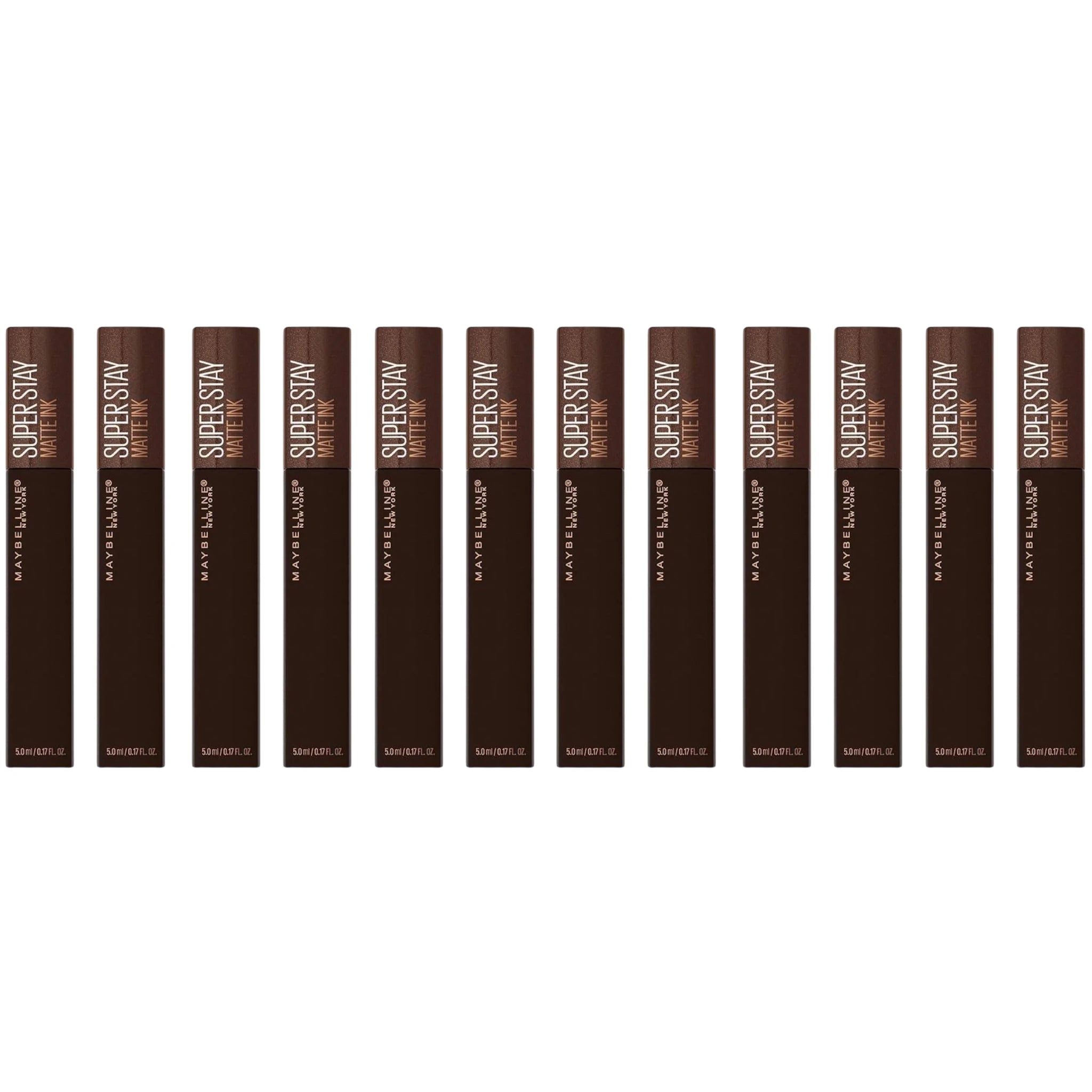 Labial Líquido Superstay Matte Ink #180 Espresso Enthusiast Maybelline - Venta al por Mayor 12 Unidades (MAYINK280)