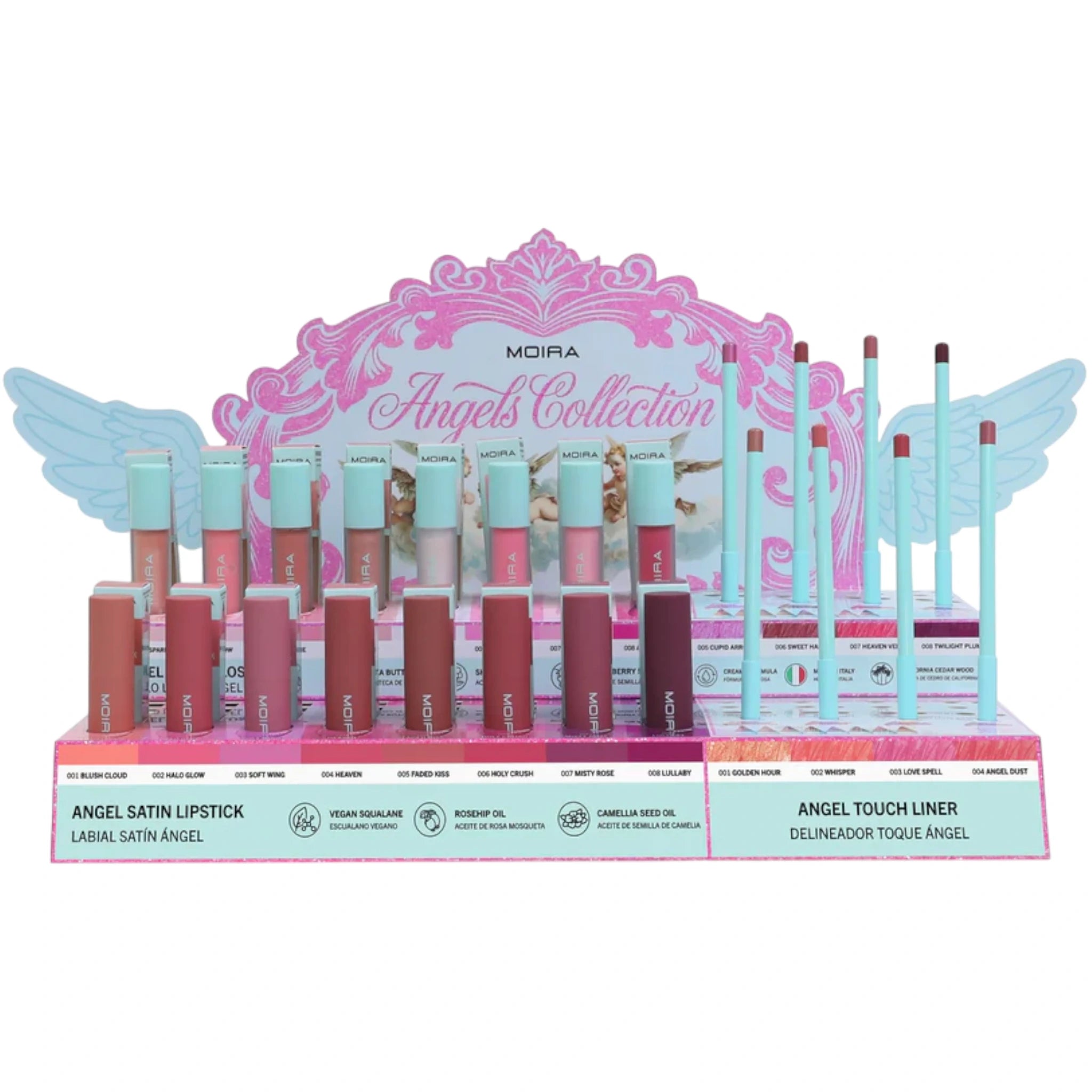 Colección Ángel - Moira Beauty | Cosméticos al por Mayor
