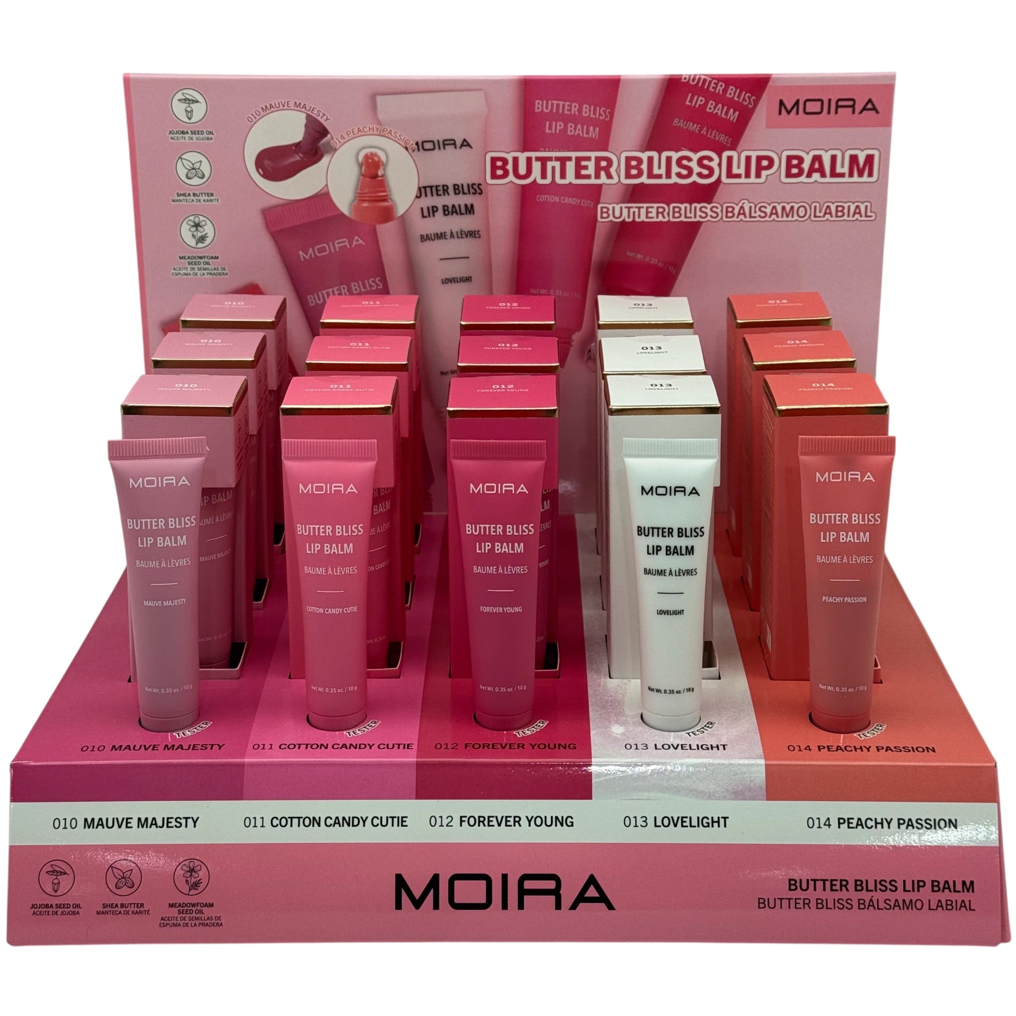 Bálsamo Labial Butter Bliss - Moira Beauty | Cosméticos al por Mayor