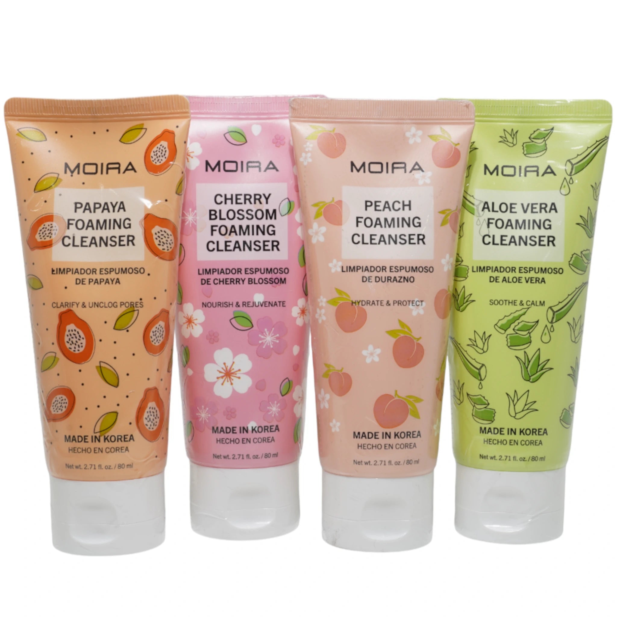 Limpiadores Faciales - Moira Beauty | Cosméticos al por Mayor