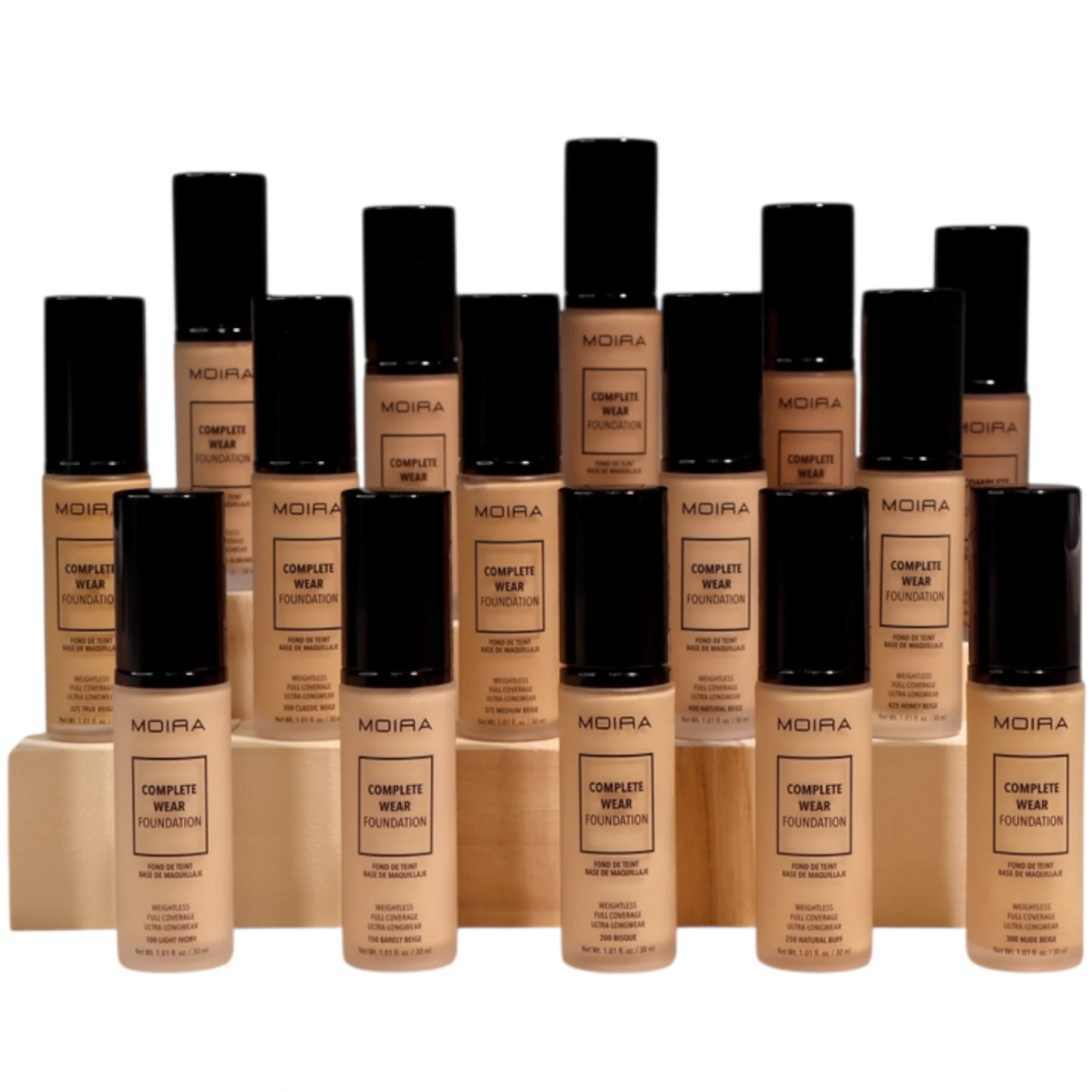 Base de Maquillaje Complete Moira Beauty | Cosméticos al por Mayor