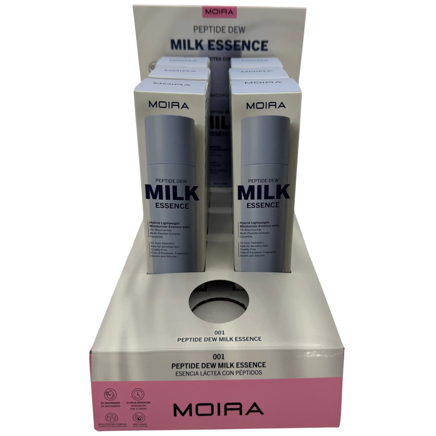 Esencia Peptide Dew Milk Moira Beauty | Cosméticos al por Mayor