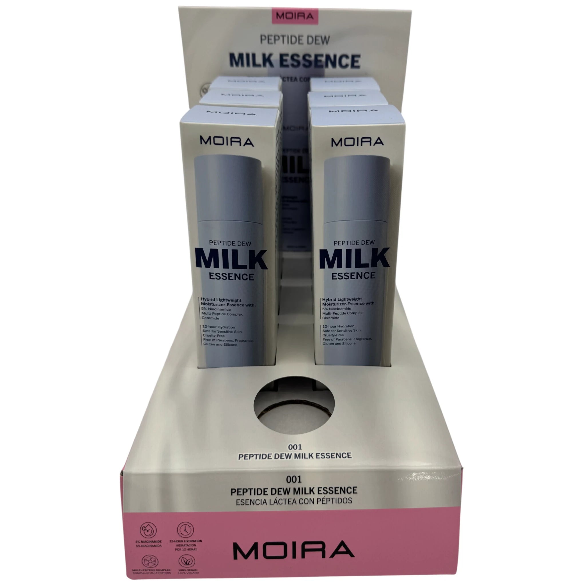 Esencia Peptide Dew Milk Moira Beauty | Cosméticos al por Mayor
