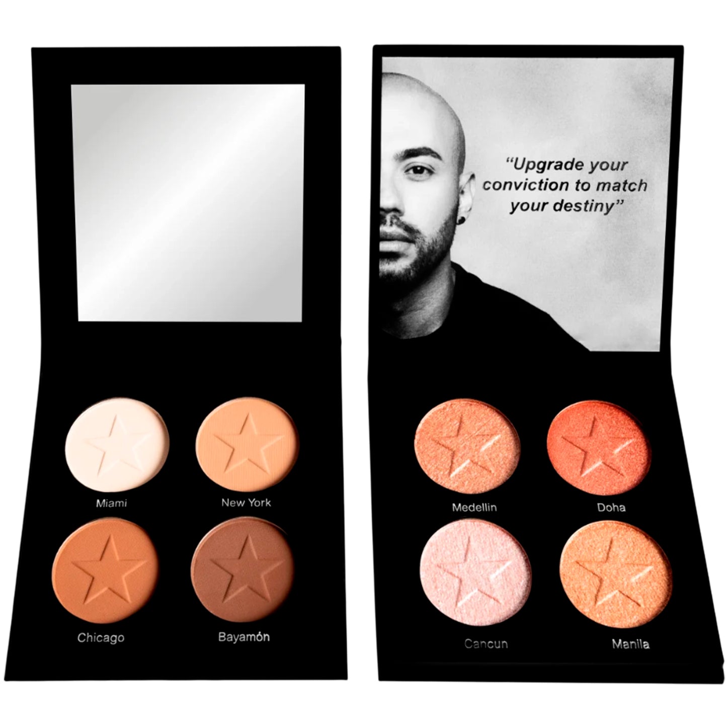 Paleta de Sombras The Laura & Lucely - Muba | Cosméticos al por Mayor