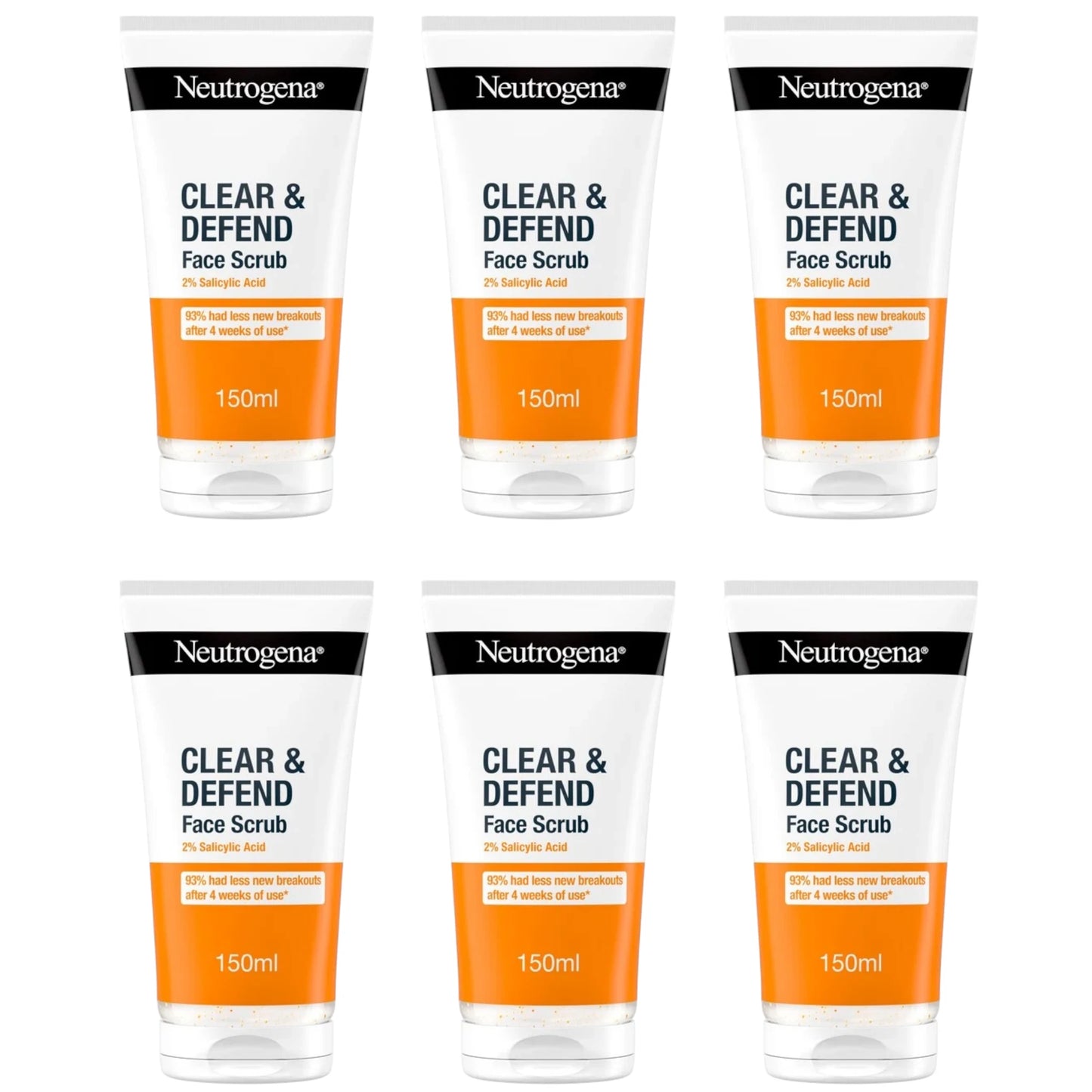 Exfoliante Facial Clear & Defend Neutrogena | Cosméticos al por Mayor
