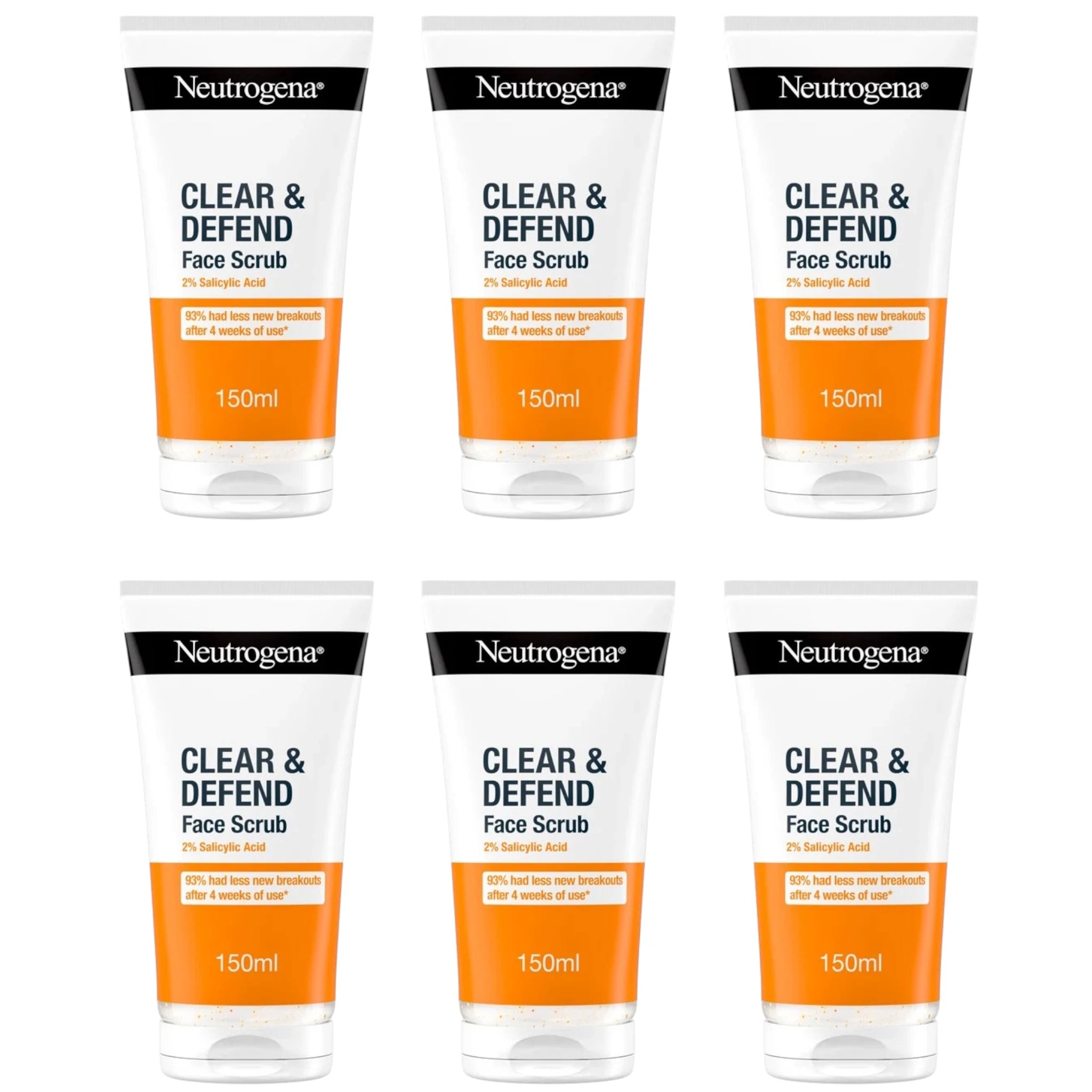 Exfoliante Facial Clear & Defend Neutrogena | Cosméticos al por Mayor
