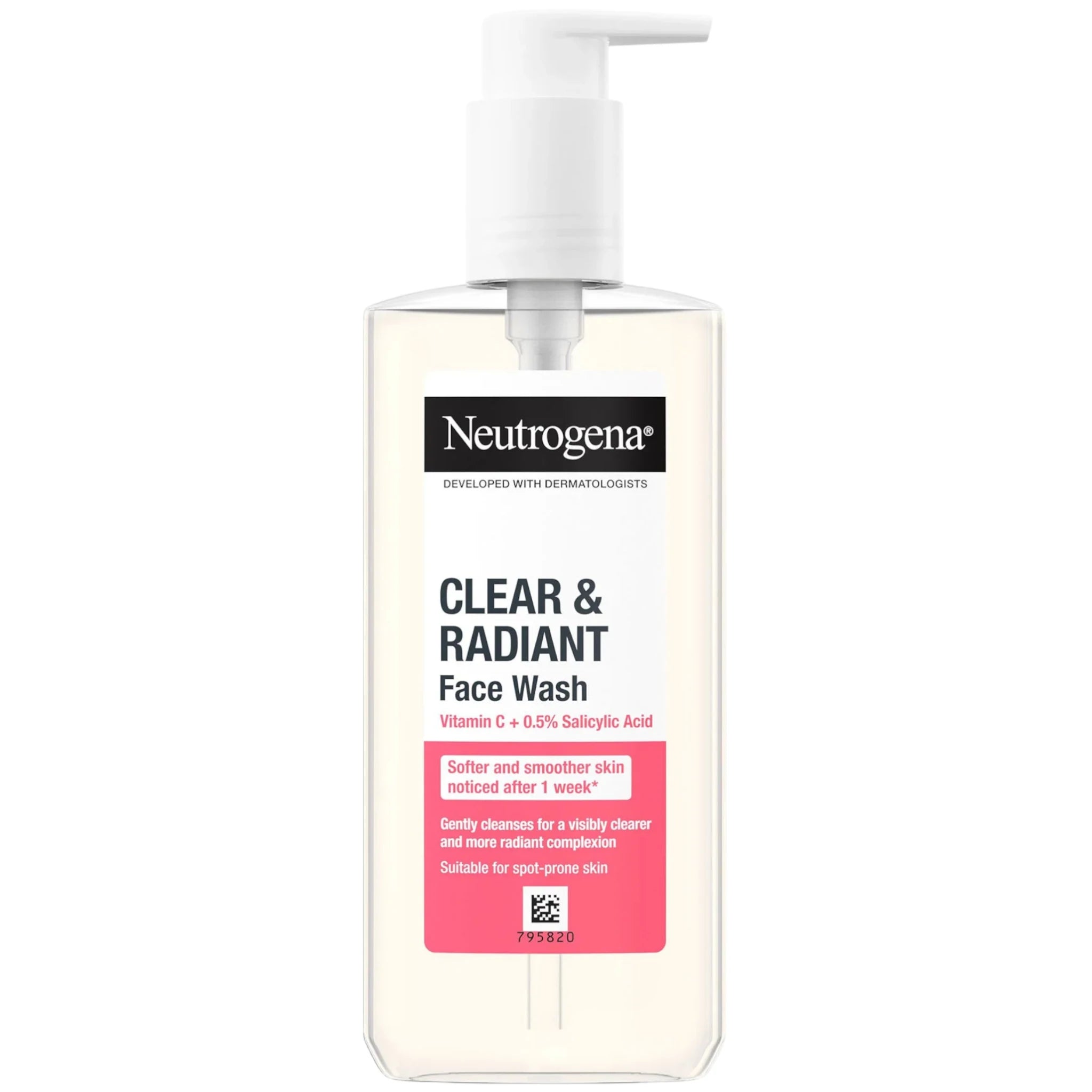 Limpiador Facial Clear & Radiant Neutrogena | Cosméticos al por Mayor