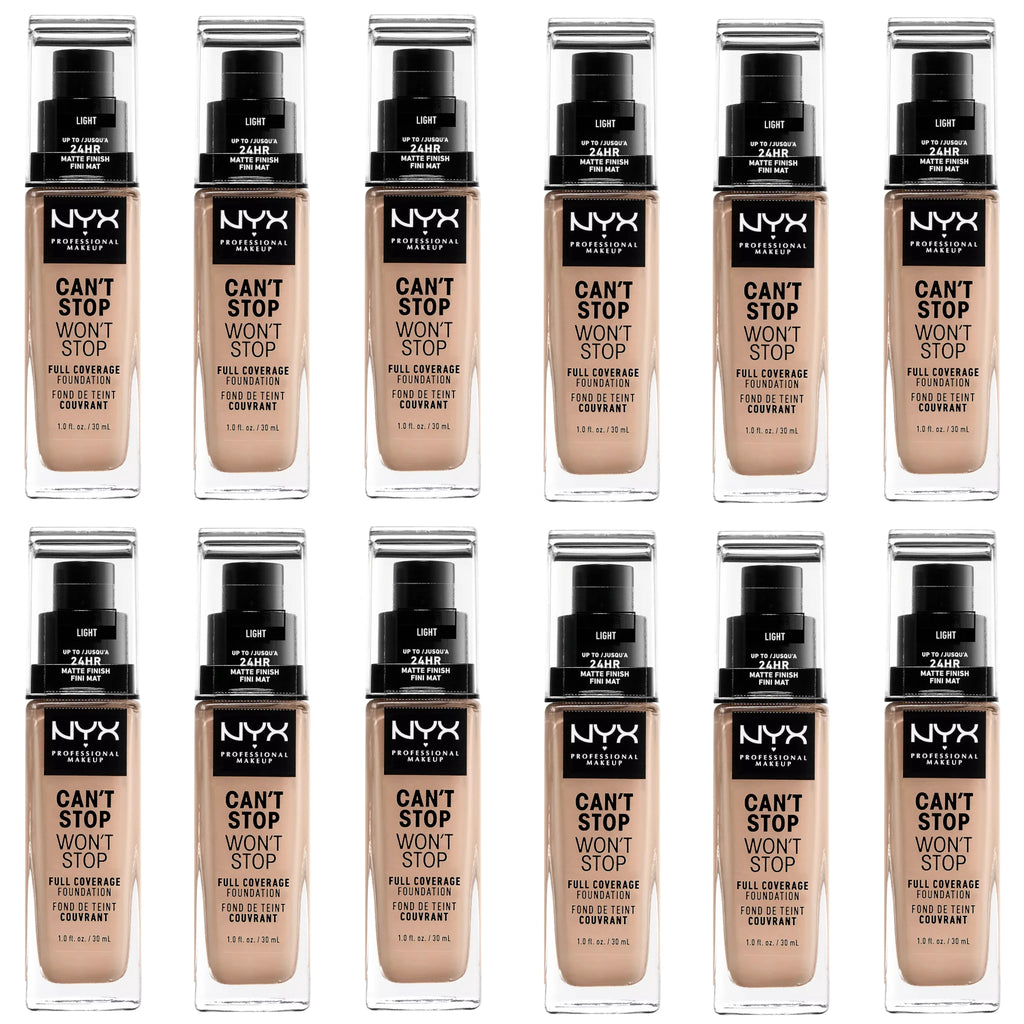 Base de Maquillaje Cobertura Claro Total NYX | Cosméticos al por Mayor