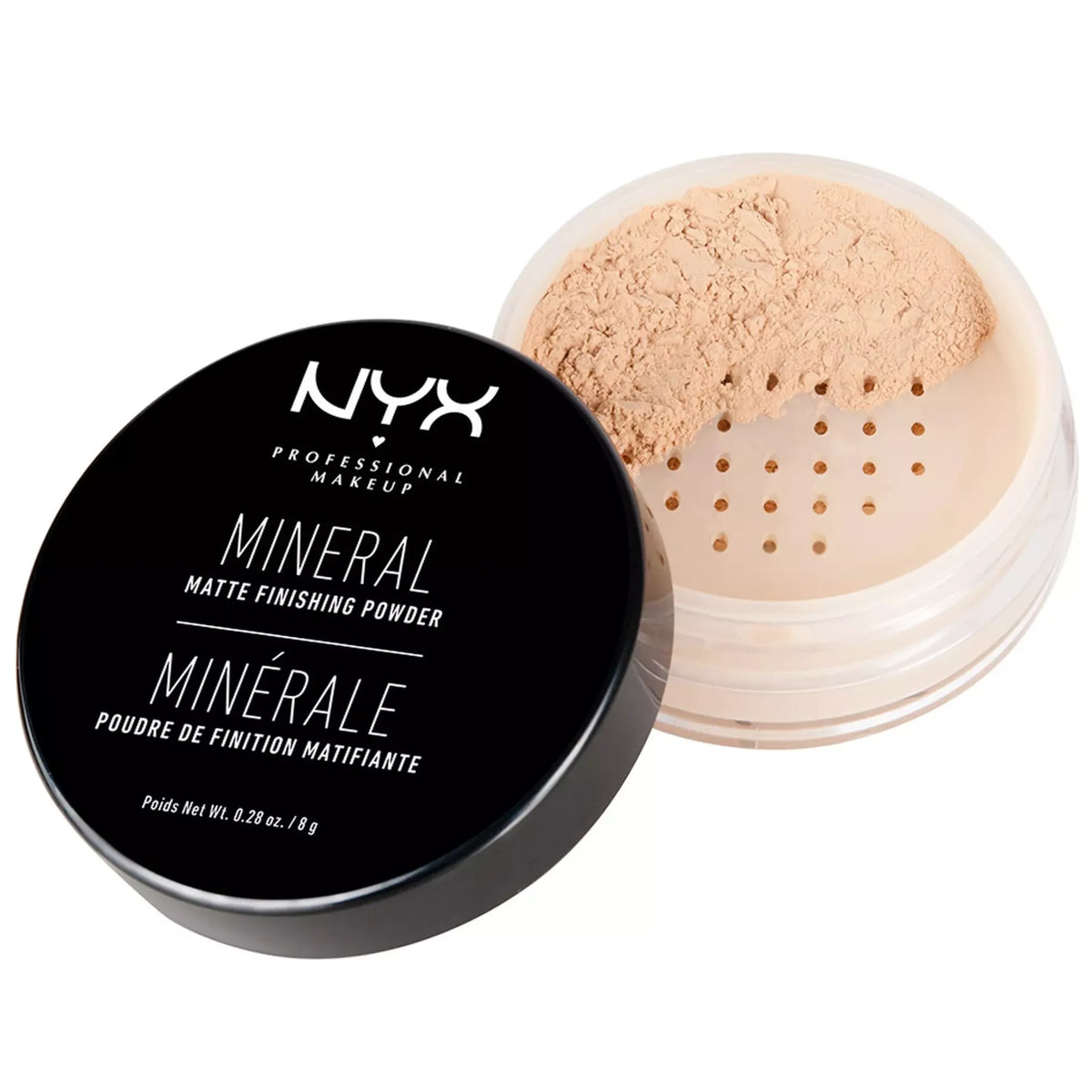 Polvos Sueltos Minerales Mate Claro NYX | Cosméticos al por Mayor