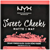 Rubor en Polvo Cremoso Sweet Cheeks NYX | Cosméticos al por Mayor