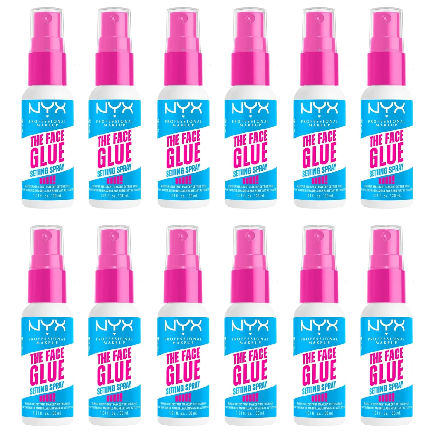 Spray Fijador The Face Glue - NYX | Cosméticos al por Mayor