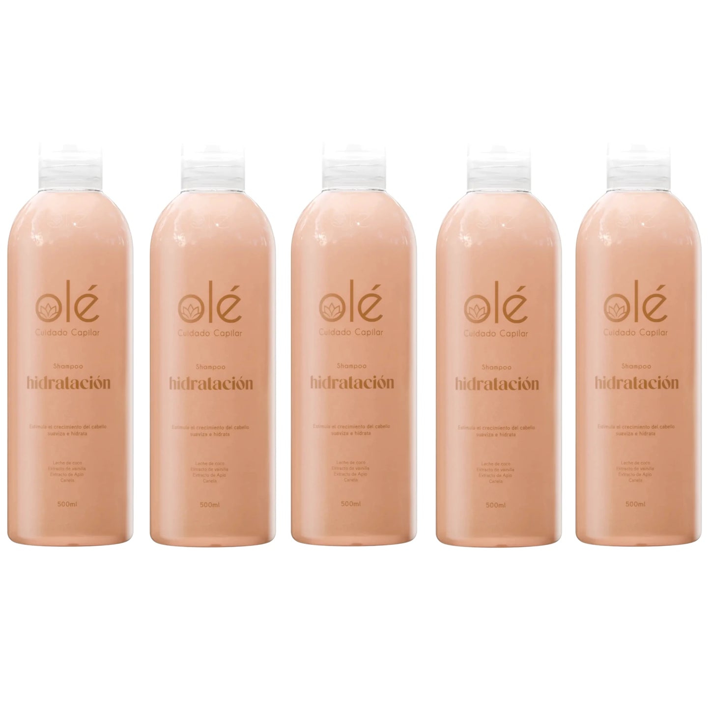Champú de Coco, Canela y Miel Ole Capilar | Cosméticos al por Mayor