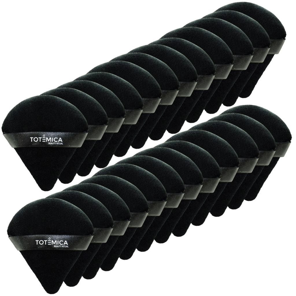 Esponjas Borla Triangulares de Terciopelo | Cosméticos al por Mayor