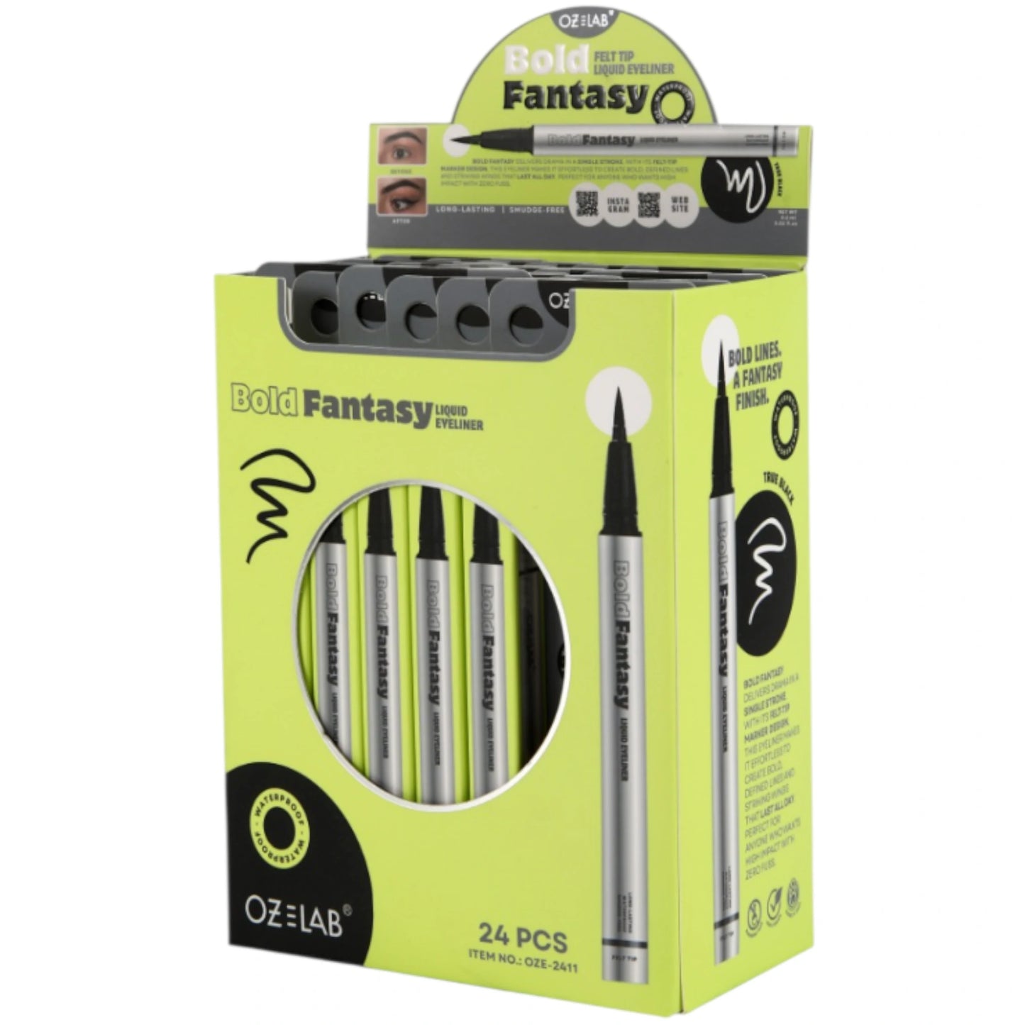 Delineador Líquido Bold Fantasy Oz Lab | Cosméticos al por Mayor