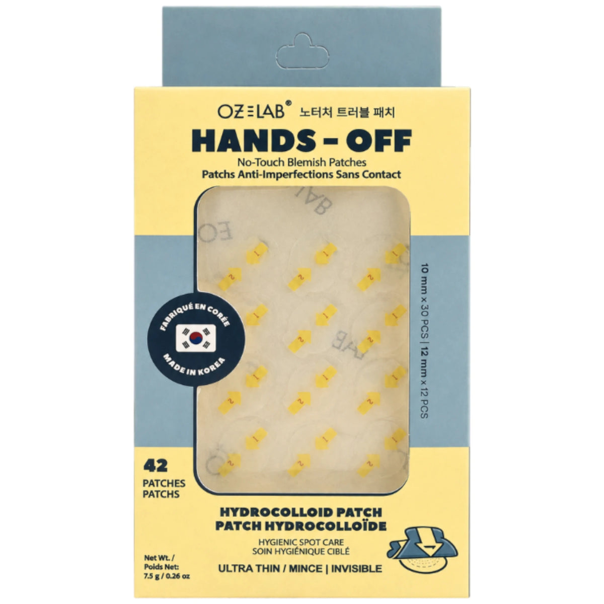 Parches para Imperfecciones Hands-off Oz Lab | Cosméticos al por Mayor