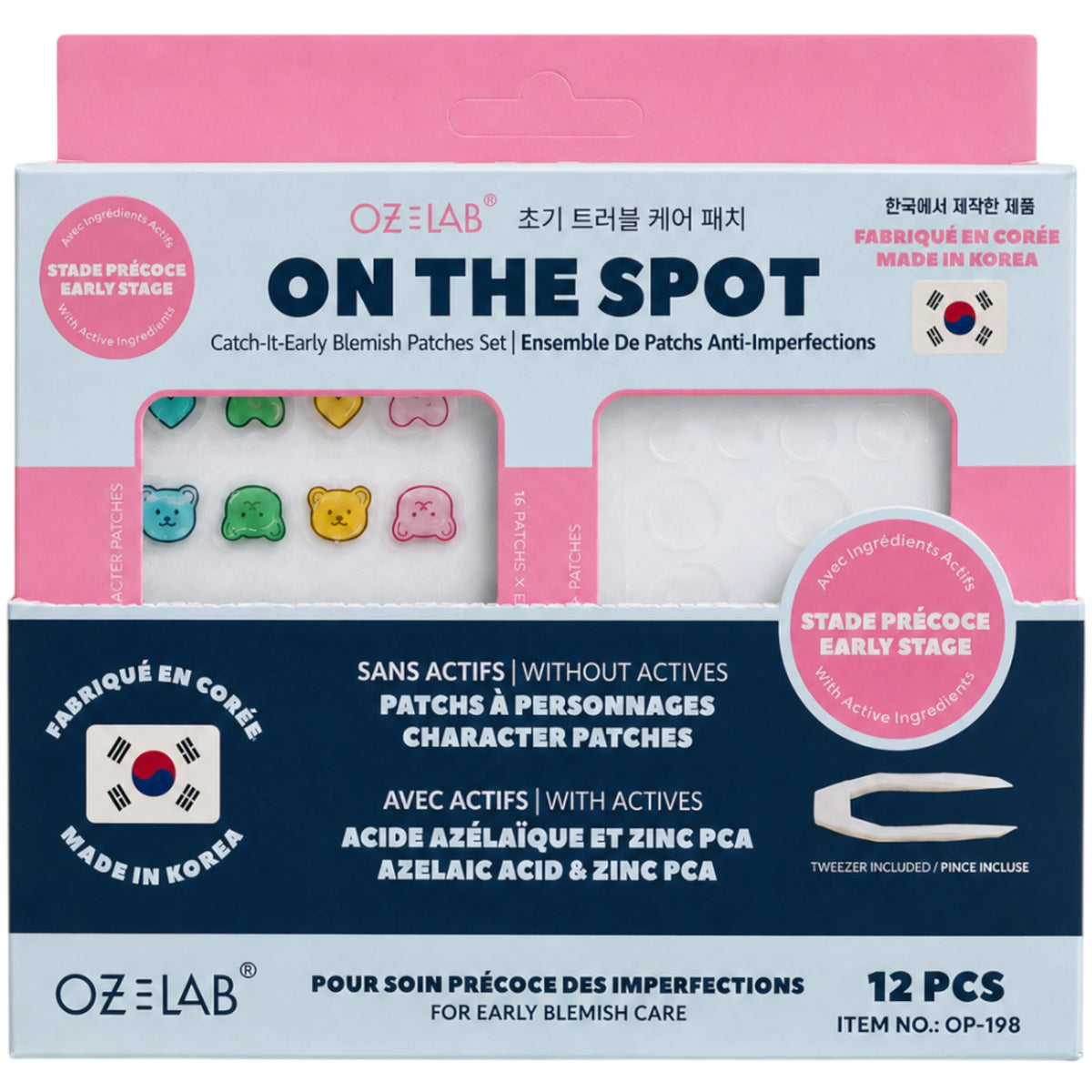 Parches para Imperfecciones Oz Lab | Cosméticos al por Mayor