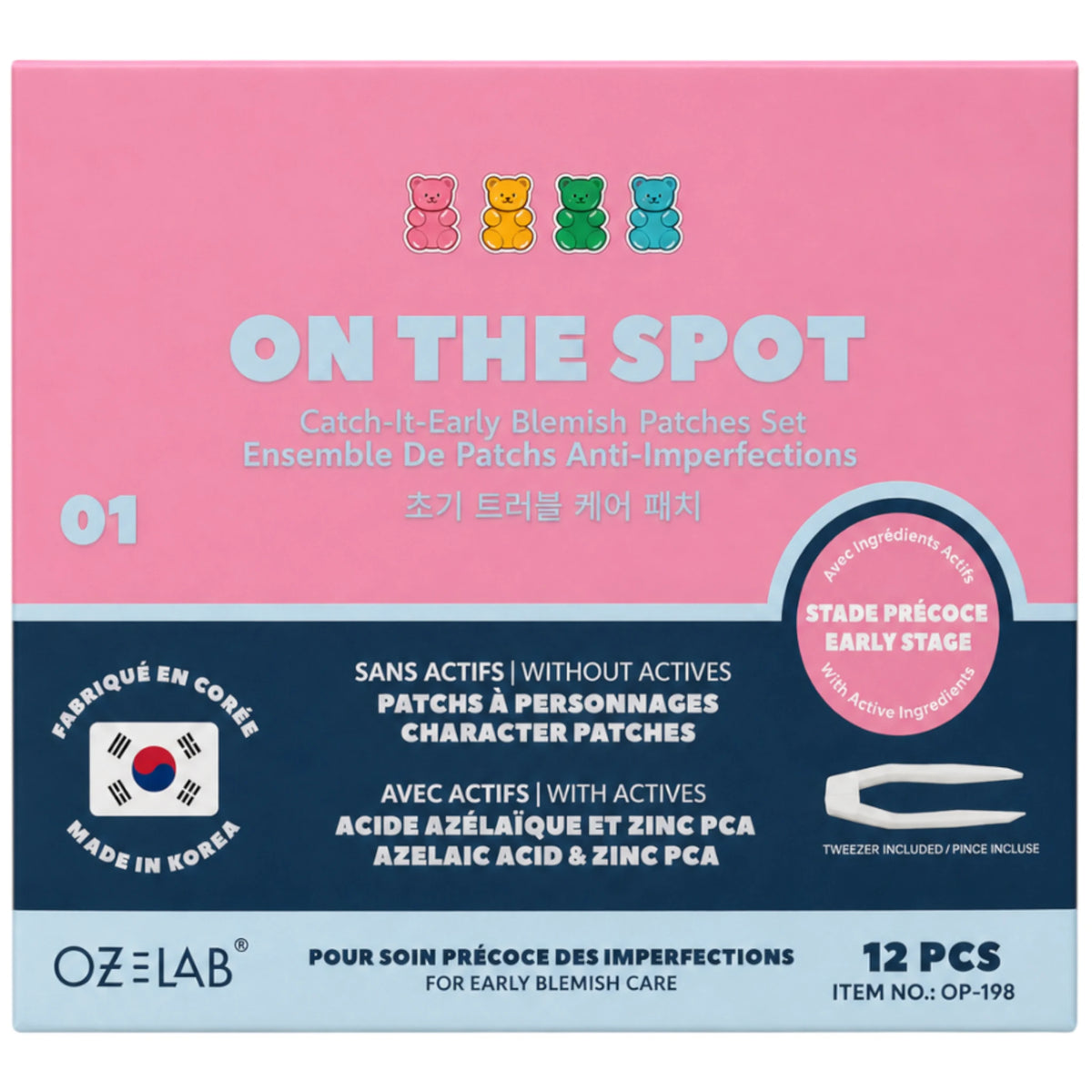 Parches para Imperfecciones Oz Lab | Cosméticos al por Mayor