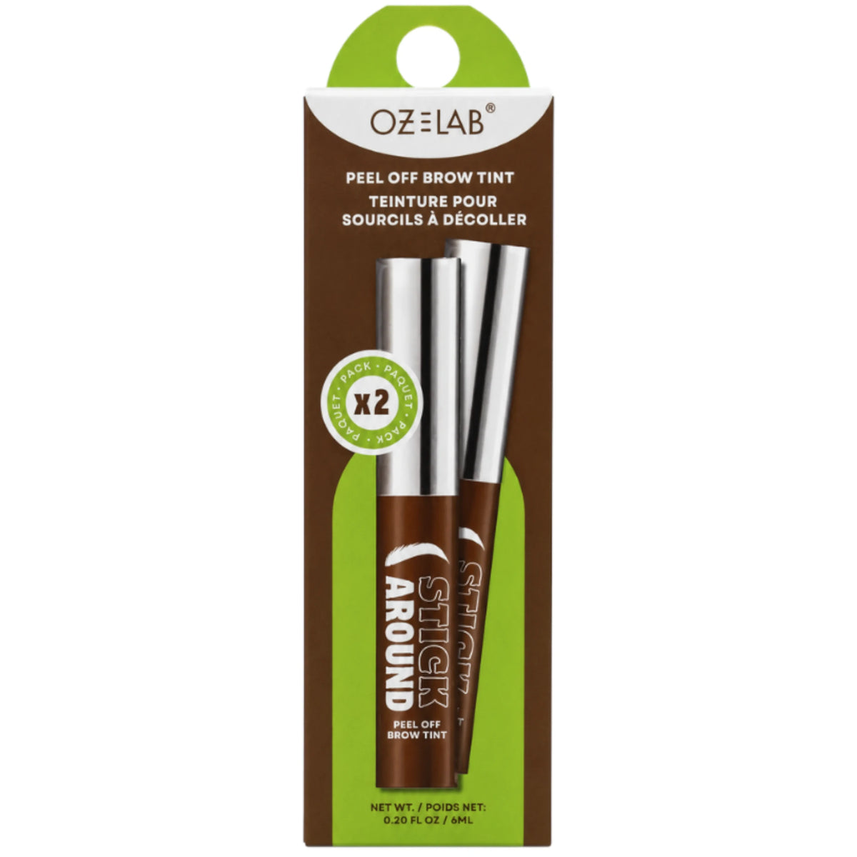 Tinte para Cejas Peel Off Stick Oz Lab | Cosméticos al por Mayor