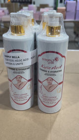 Loción Corporal con Ácido Kojic Simply Bella - Venta al por Mayor 6 Unidades (SIB1026)