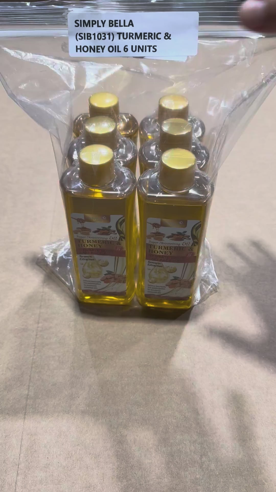 Aceite de Cúrcuma y Miel - Simply Bella | Cosméticos al por Mayor