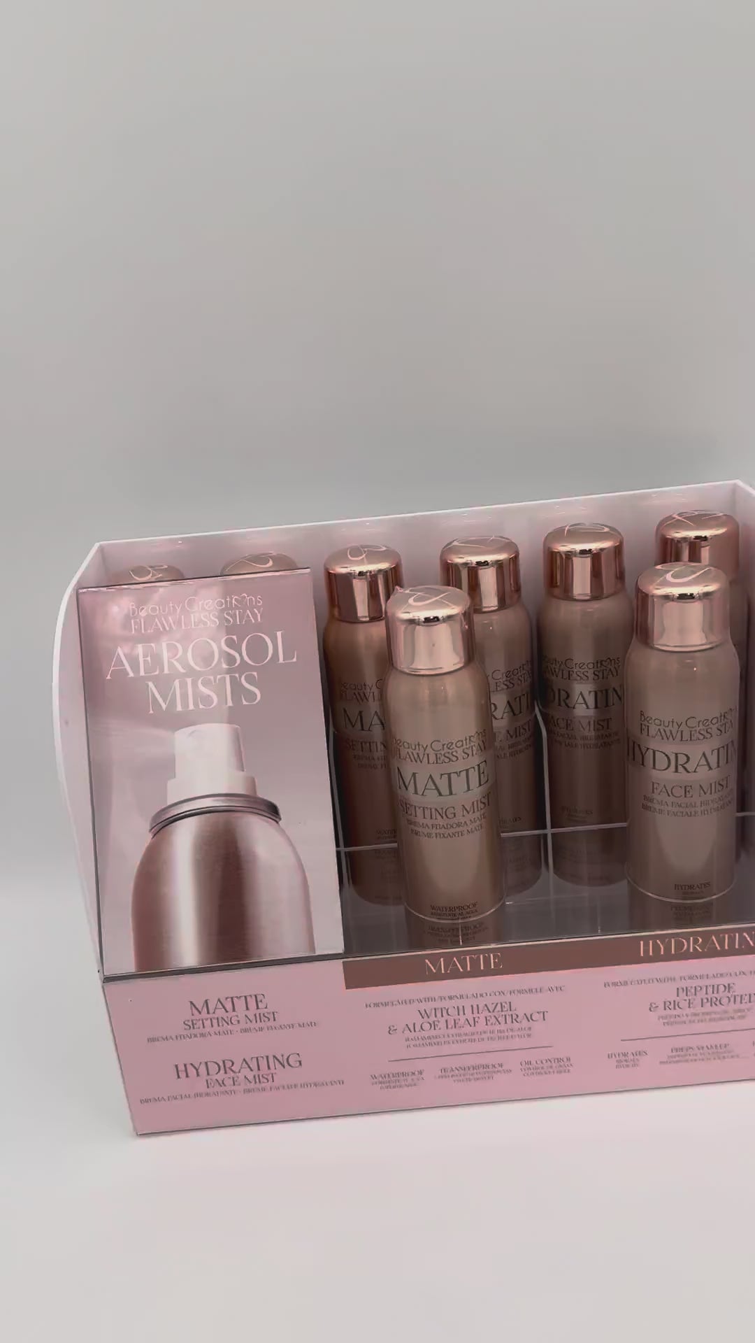 Aerosoles Flawless Stay Beauty Creations | Cosméticos al por Mayor