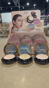 Polvo Compacto Double Cake Romantic Beauty | Cosméticos al por Mayor