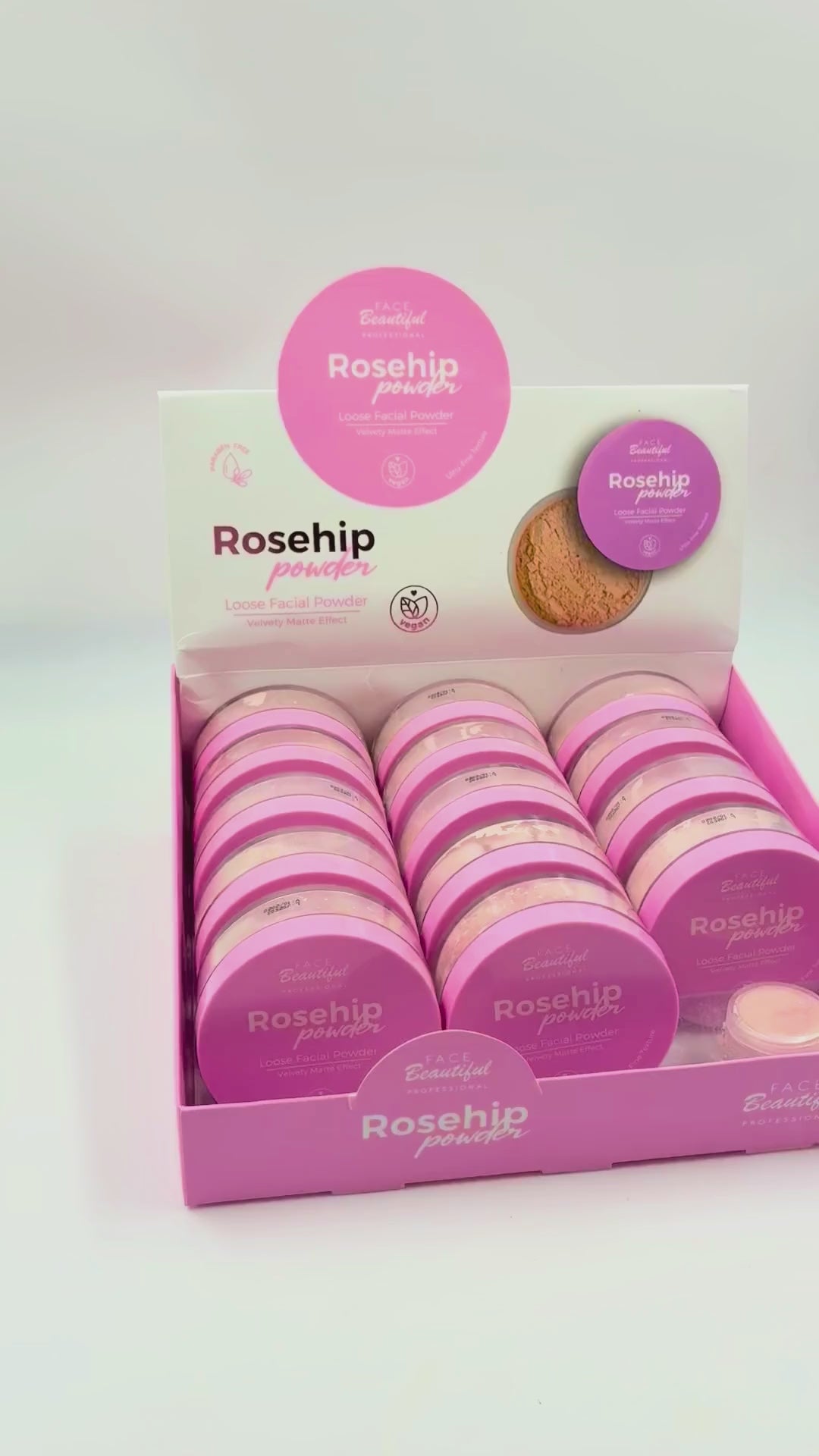 Polvos Sueltos Rosehip - Face Beautiful | Cosméticos al por Mayor