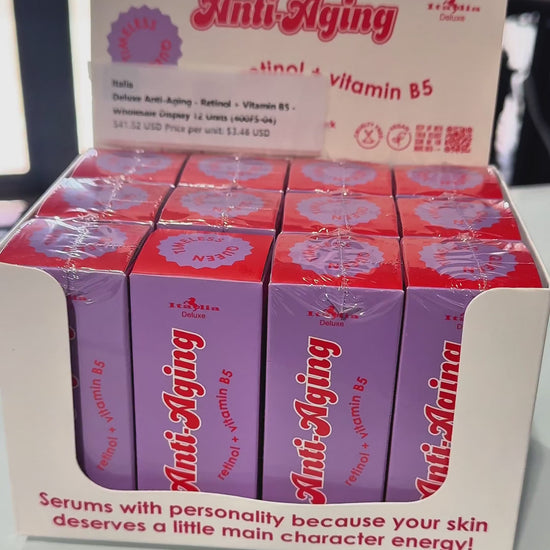 Sérum Facial Retinol Italia Deluxe | Cosméticos al por Mayor