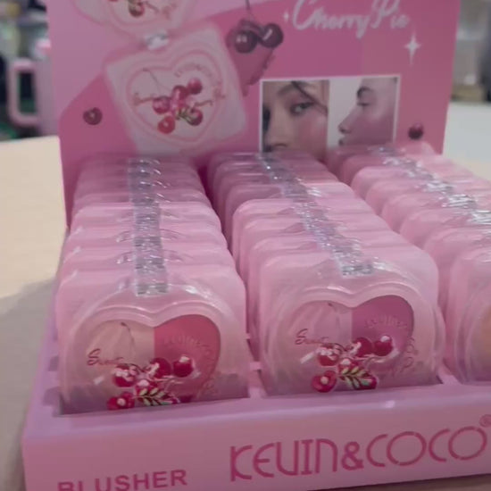 Rubor Sweet Cherry Pie - Kevin & Coco | Cosméticos al por Mayor