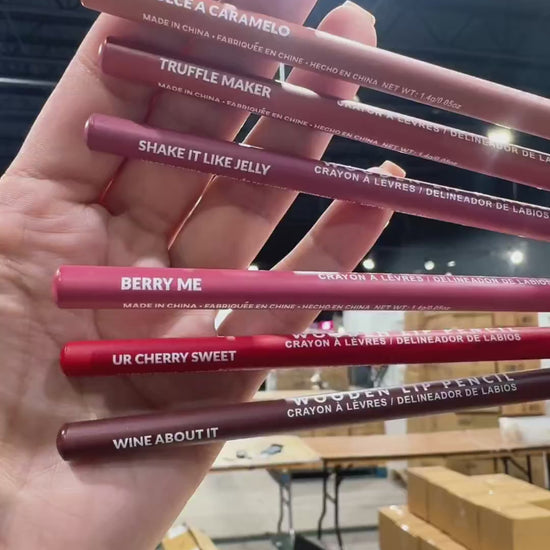 Set de Lápiz Labial Wine Beauty Creations | Cosméticos al por Mayor