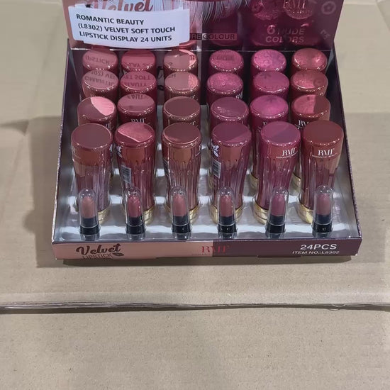 Labial Velvet Soft Touch Romantic Beauty | Cosméticos al por Mayor